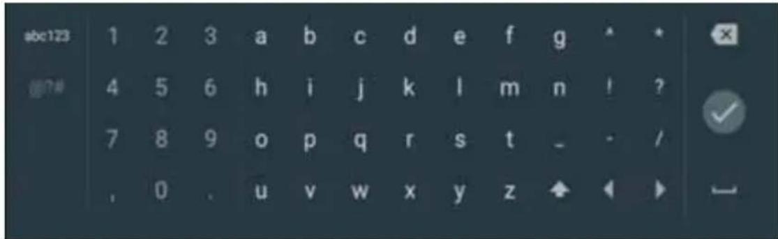 SHARP 42EL6KA - On -Screen Keyboard - 1