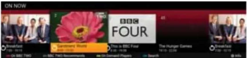 SHARP 42EL6KA - Freeview Play Button - 1