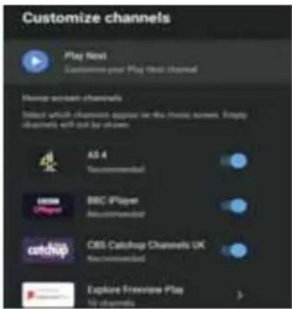 SHARP 42EL6KA - Customise Channels - 2