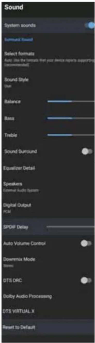 SHARP 42EL6KA - Sound - 1