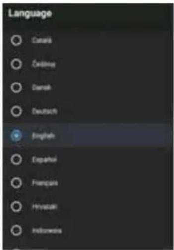 SHARP 50EL6KA - Language - 1