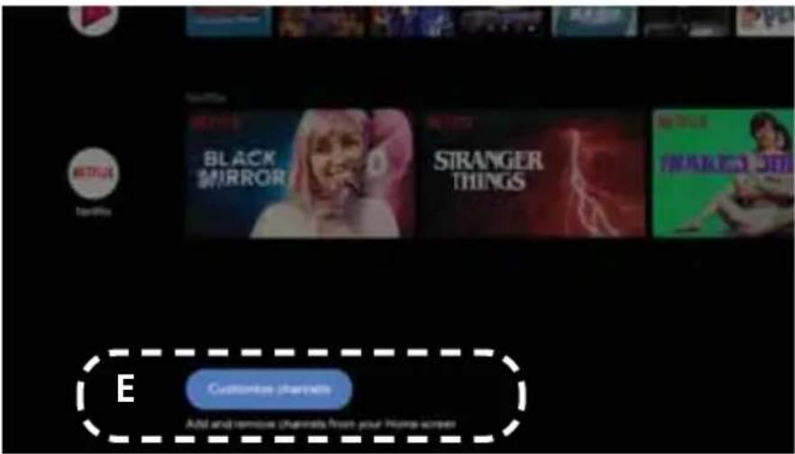 SHARP 43EL7KA - Customise Channels - 1