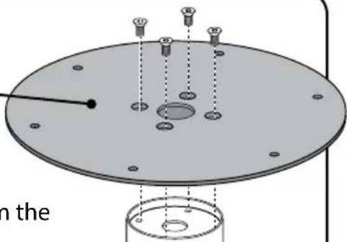 LifeSpan Duo - Step 1: Attach Top Plate to Main Post - 3