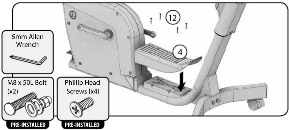 LifeSpan Duo - Step 2: Attach Drive System to Seat Slide Frame - 2