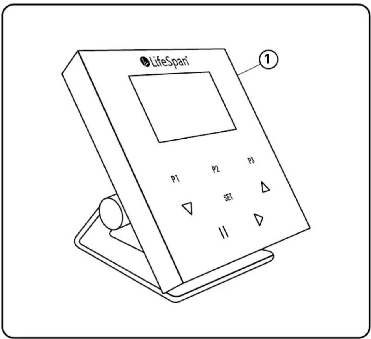 LifeSpan C3-DT7 - Setup With Your Existing Desk - 1