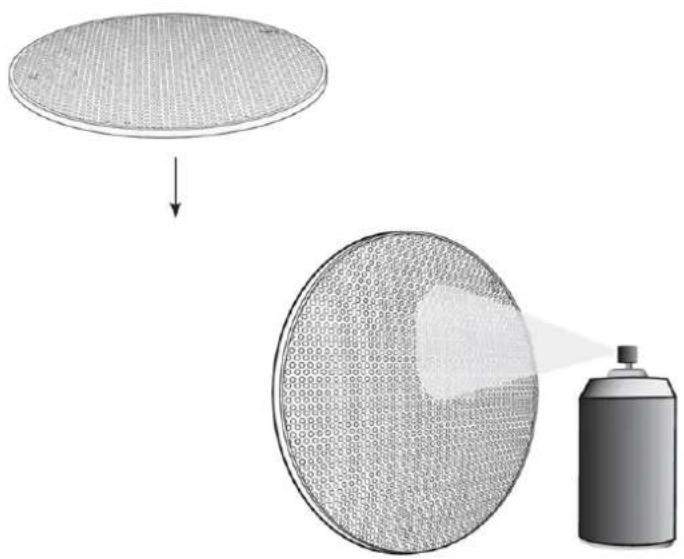 CAMBRIDGE C165SS - Painting the speaker grille and frame - 1