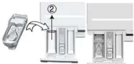 BEKO WMY 111440 XLB1 - If the product contains a liquid detergent cup: - 1