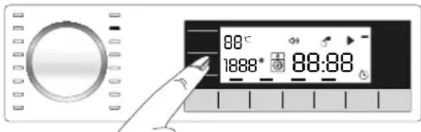 BEKO WMY 111440 XLB1 - Spin speed selection - 2
