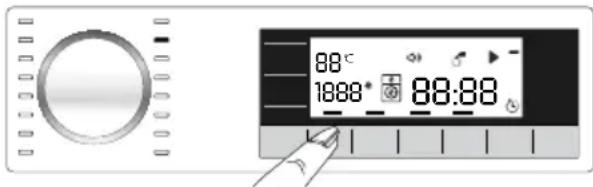 BEKO WMY 111440 XLB1 - Auxiliary function selection - 1