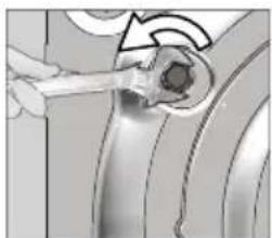 BEKO WMY 111440 XLB1 - Removing the transportation locks - 1