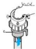 SAMSUNG WA70H4300HP - CONNECTING THE WATER SUPPLY HOSE - 4