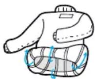 SAMSUNG WA70H4300HP - Cashmilon and those garments having big volume and lightweight (eg. Lasedecorated clothes, lingerie, nylon stocking, synthetic fabrics etc.) may rise and cause damages to the clothes and problems to the machine. Use the laundry net or wash them separately. - 1