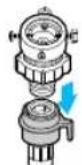 SAMSUNG WA70H4300HP - CONNECTING THE WATER SUPPLY HOSE - 1