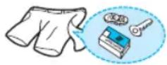 SAMSUNG WA70H4300HP - Take out personal belongings from pockets. - 1