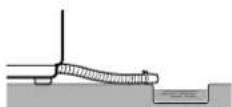 SAMSUNG WA88TPBEH - CAUTIONS WHEN INSERTING THE DRAIN HOSE - 2