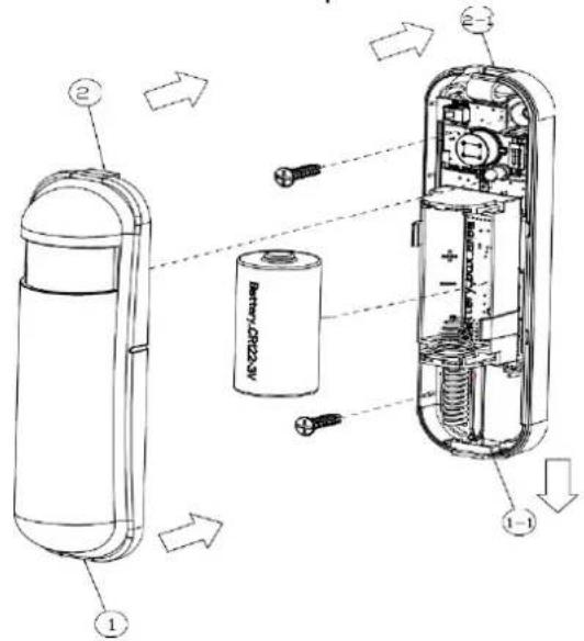 AIRLIVE SI-101 - Battery Installation - 2