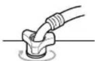 SAMSUNG WA11K2SIV - CONNECTING THE WATER SUPPLY HOSE - 6