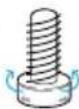 SAMSUNG WA11K2SIV - SEE IF THE MACHINE IS PLACED LEVEL BY CHECKING THE POSITION OF THE WASHING TUB. - 1