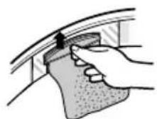 SAMSUNG WA11K2SIV - ➢ CLEANING THE FILTER NET Clean the filter net often to keep the washer clean. - 5