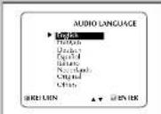 SAMSUNG CHT-350V - Using the Disc Menu Language - 6