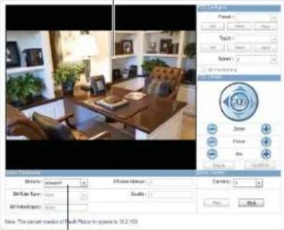 Linear PRO Access LV-CAM-2M - Web Interface/Live Video Overview - 2
