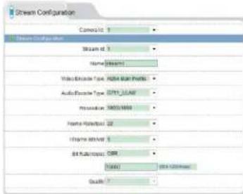 Linear PRO Access LV-CAM-2M - Stream Configuration - 1