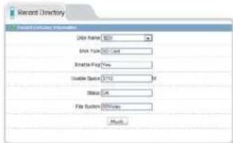 Linear PRO Access LV-D4-5MDIV-312 - Record Directory - 1