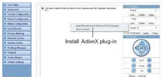 Linear PRO Access LV-D4-5MDIV-312 - Step 2 of 2:Log into camera: - 3