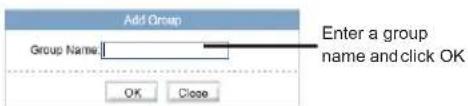 Linear PRO Access LV-D4-5MDIV-312 - To add a user group: - 1
