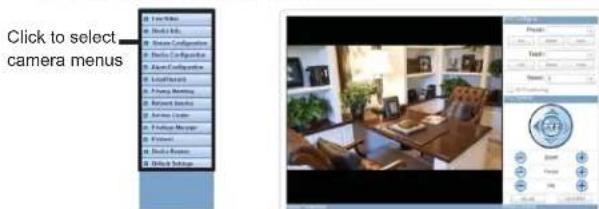Linear PRO Access LV-D4-5MDIV-312 - Configuring Camera Settings - 1