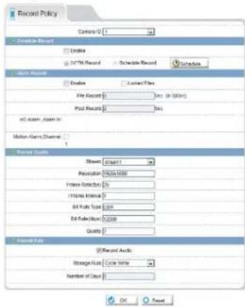 Linear PRO Access LV-D4-5MDIV-312 - To configure a NAS storage location: - 4