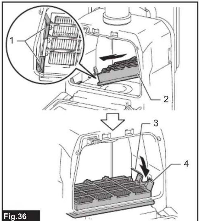 MAKITA GCV05 - Cleaning the HEPA filter - 2