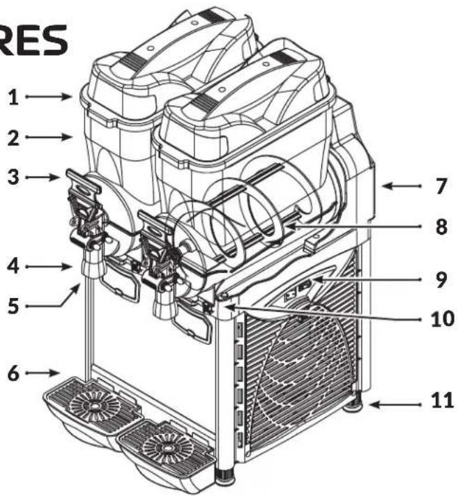 Narvon 378PSM2201 - MAIN COMPONENTS - 1