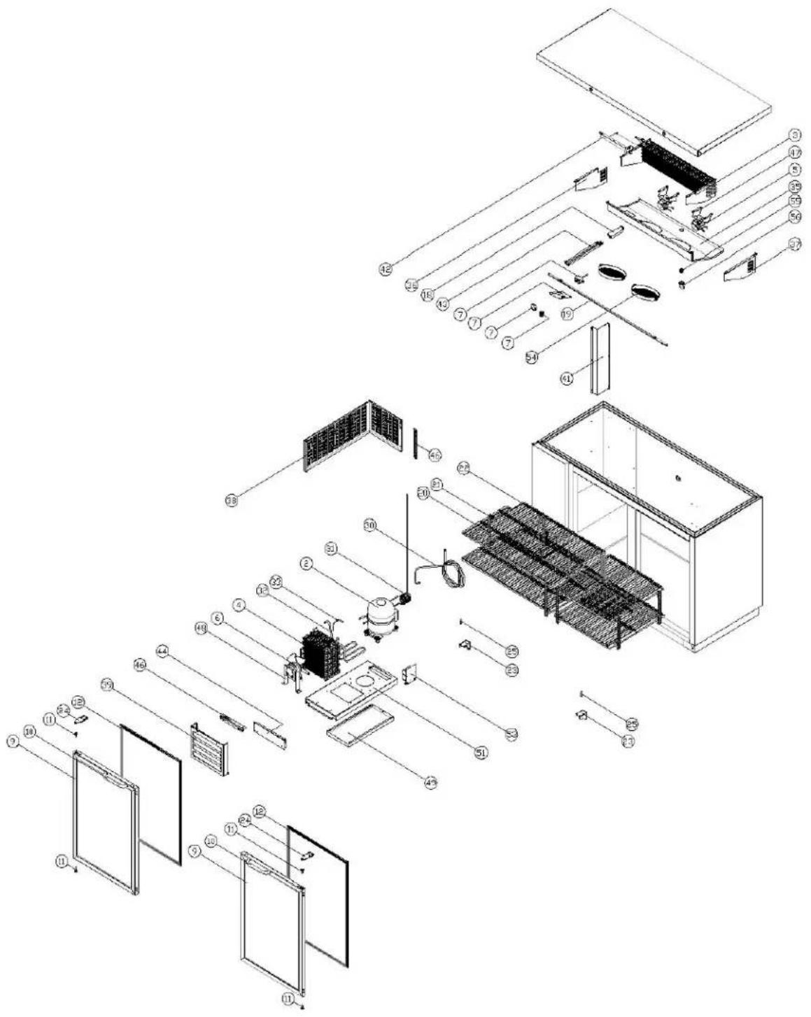 Norlake NLBB60NG - SPECIFICATIONS\* - 1