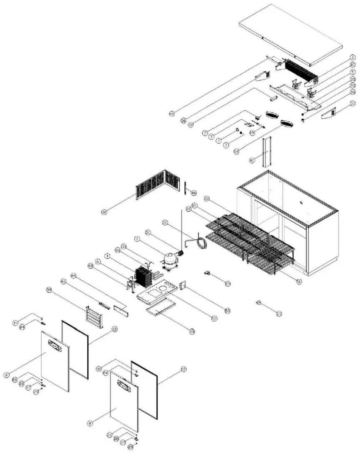 Norlake NLBB60NG - SPECIFICATIONS\* - 2