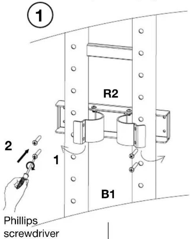 Luxor FP4000 - Media shelf assembly (TYPE2, TYPE3, TYPE4) - 1