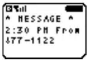 KYOCERA QCP 1900 - New Message Alert - 1