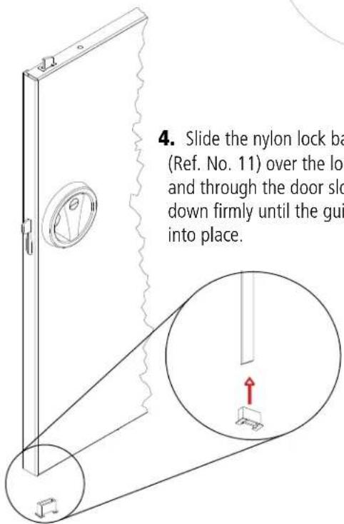 Tennsco 1480RH - Handle/Locking System Installation - 5