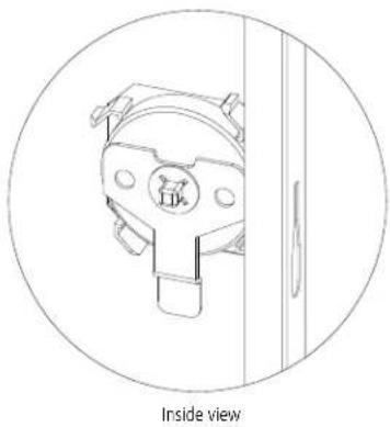 Tennsco 1470RH - Handle/Locking System Installation - 1