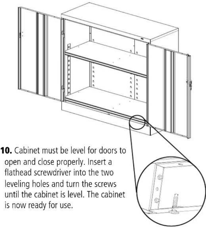 Tennsco J1842A-SND - ASSEMBLY OF J1842A-N OR J2442A-N CABINET - 8