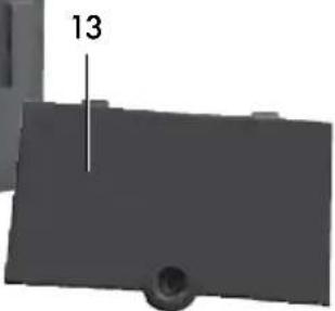 AcuRite 13002A3 - BOTTOM OF CLOCK - 1