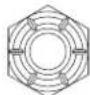 PolyJohn PJG3-1007 - Full Size Scale Fasteners - 3