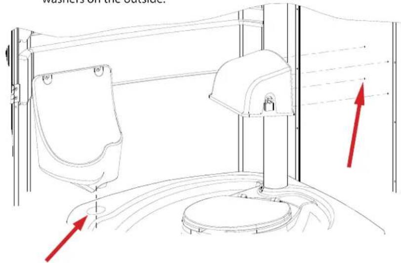 PolyJohn FS3-3013 - Step 18: Optional Urinal Installation - 2