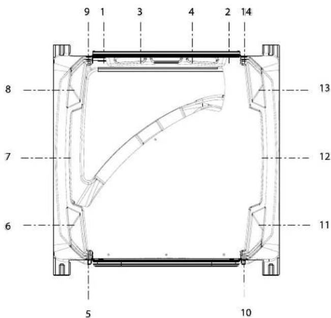 PolyJohn FS3-3013 - Step 7: Cabana to Base (Continued) - 3
