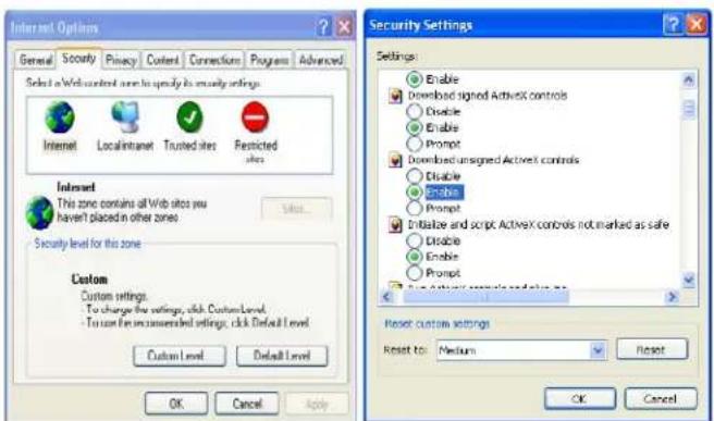 Speco Technologies O4T9M - Internet Explorer cannot download ActiveX control. - 2