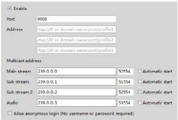 Speco Technologies O4T9M - RTSP - 1