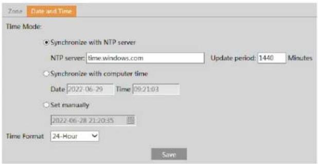 Speco Technologies O4T9M - Date and Time - 2
