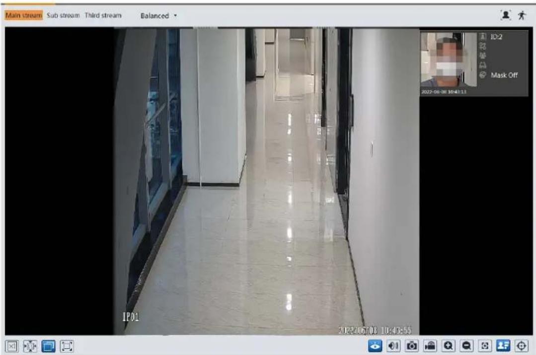 Speco Technologies O4T9M - Face Capture View - 1