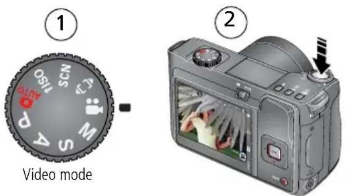 KODAK EasyShare Z81612 - Taking a video - 1
