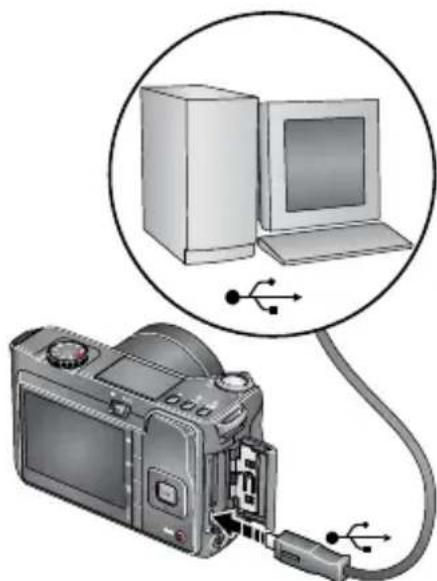KODAK EasyShare Z81612 - Transferring pictures with the USB cable - 1